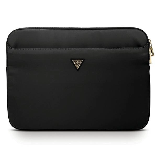 Guess Nylon Triangle Logo sleeve for a 13" laptop - black