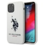 US Polo USHCP12LSLHRWH iPhone 12 Pro Max 6.7" white/white Silicone Collection