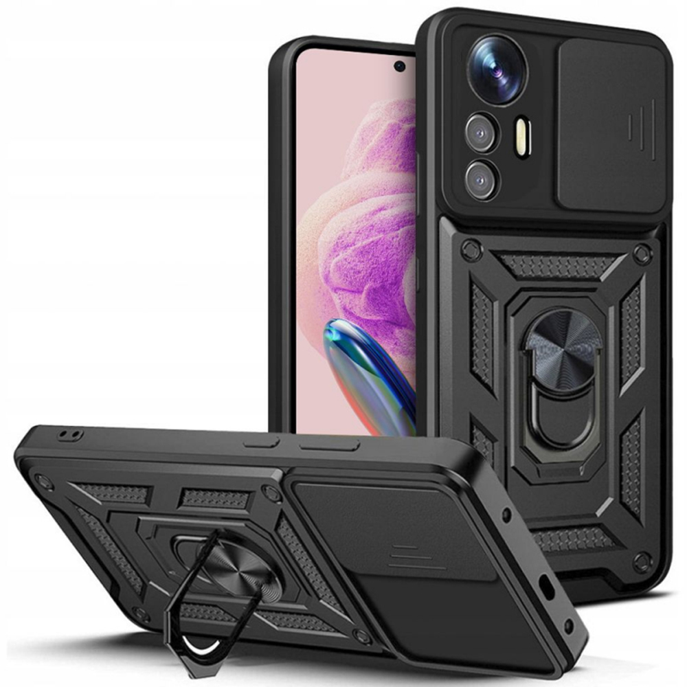 Techsuit - CamShield Series - Xiaomi Redmi Note 12S - Black