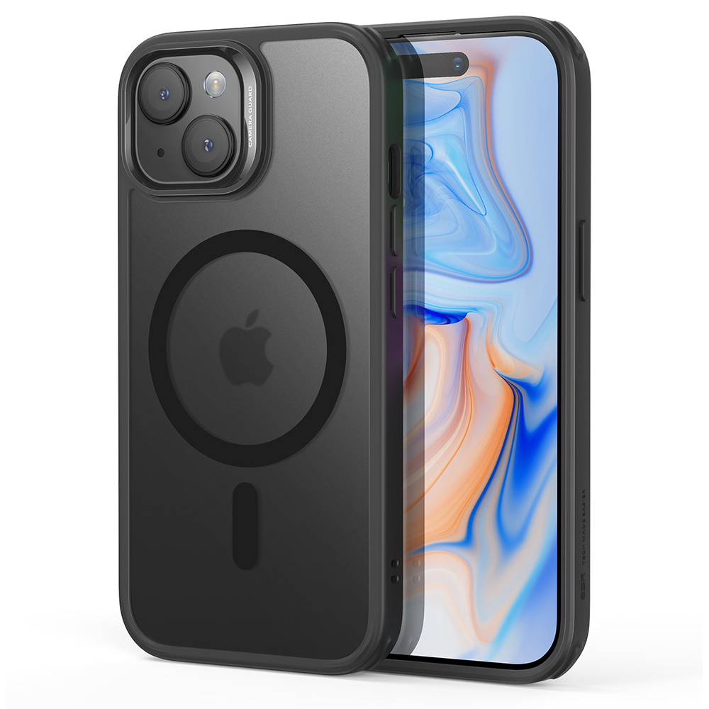 ESR - Classic Hybrid HaloLock - iPhone 15 - Frosted Black