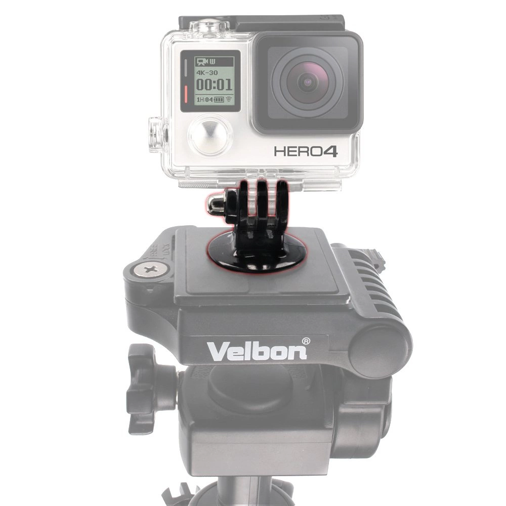 Sports camera mount with GoPro tripod mount