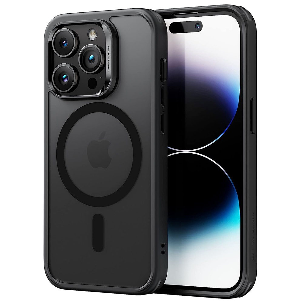 ESR - Classic Hybrid HaloLock - iPhone 14 Pro - Frosted Black