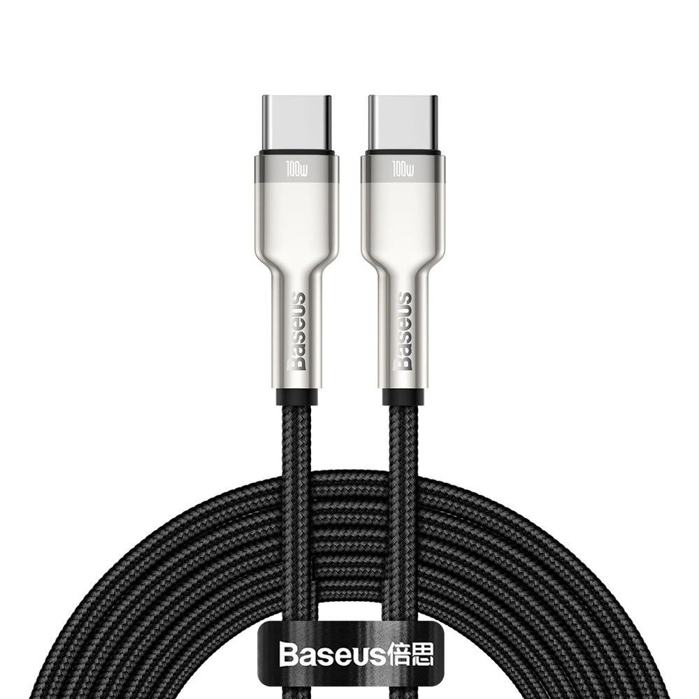 Baseus Cafule Series Metal Data USB-C / USB-C PD QC SCP 100W 5A 2 m cable - black