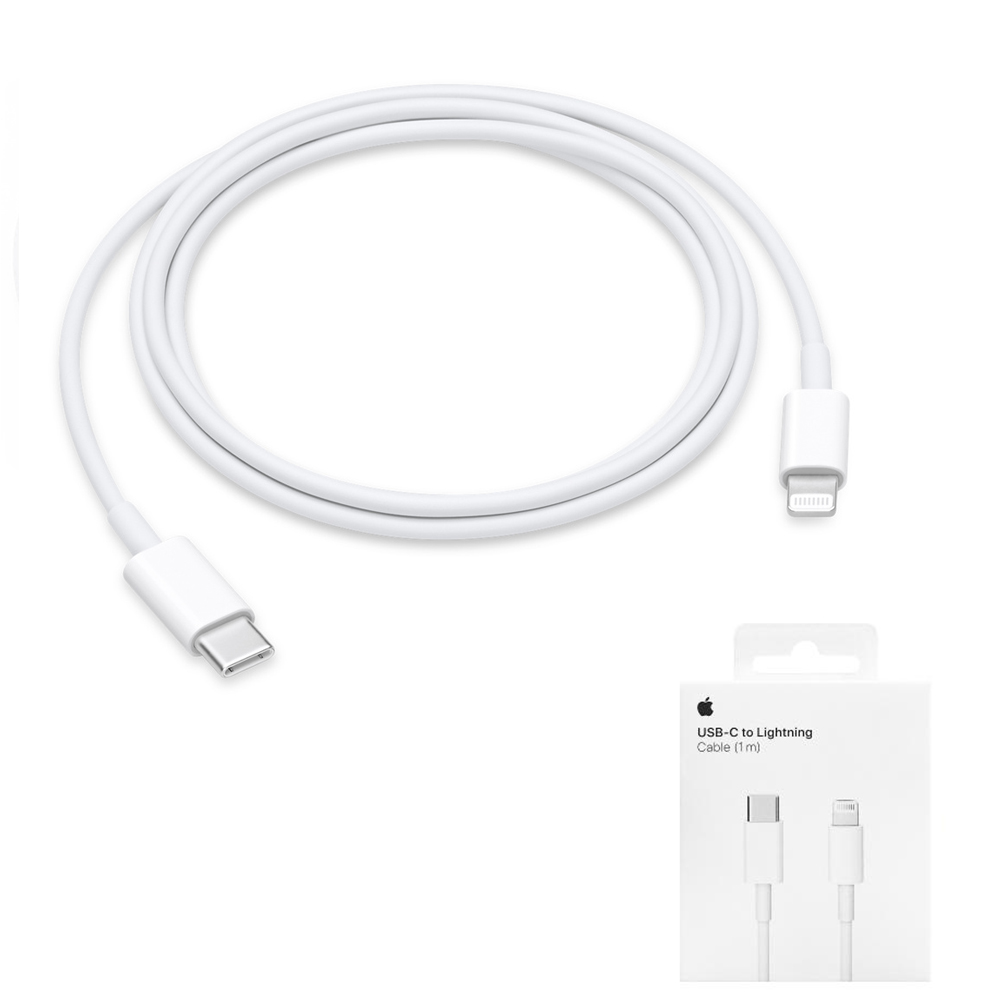 Apple - Original Data Cable A2561 (MM0A3ZM/A) - Type-C to Lightning Thunderbolt 3