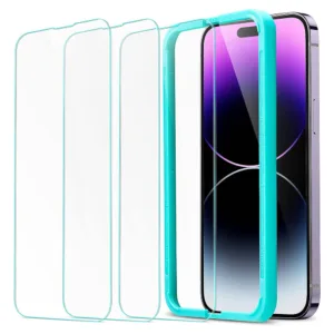 ESR - Tempered Glass (3 pack) - iPhone 14 Pro Max - Clear