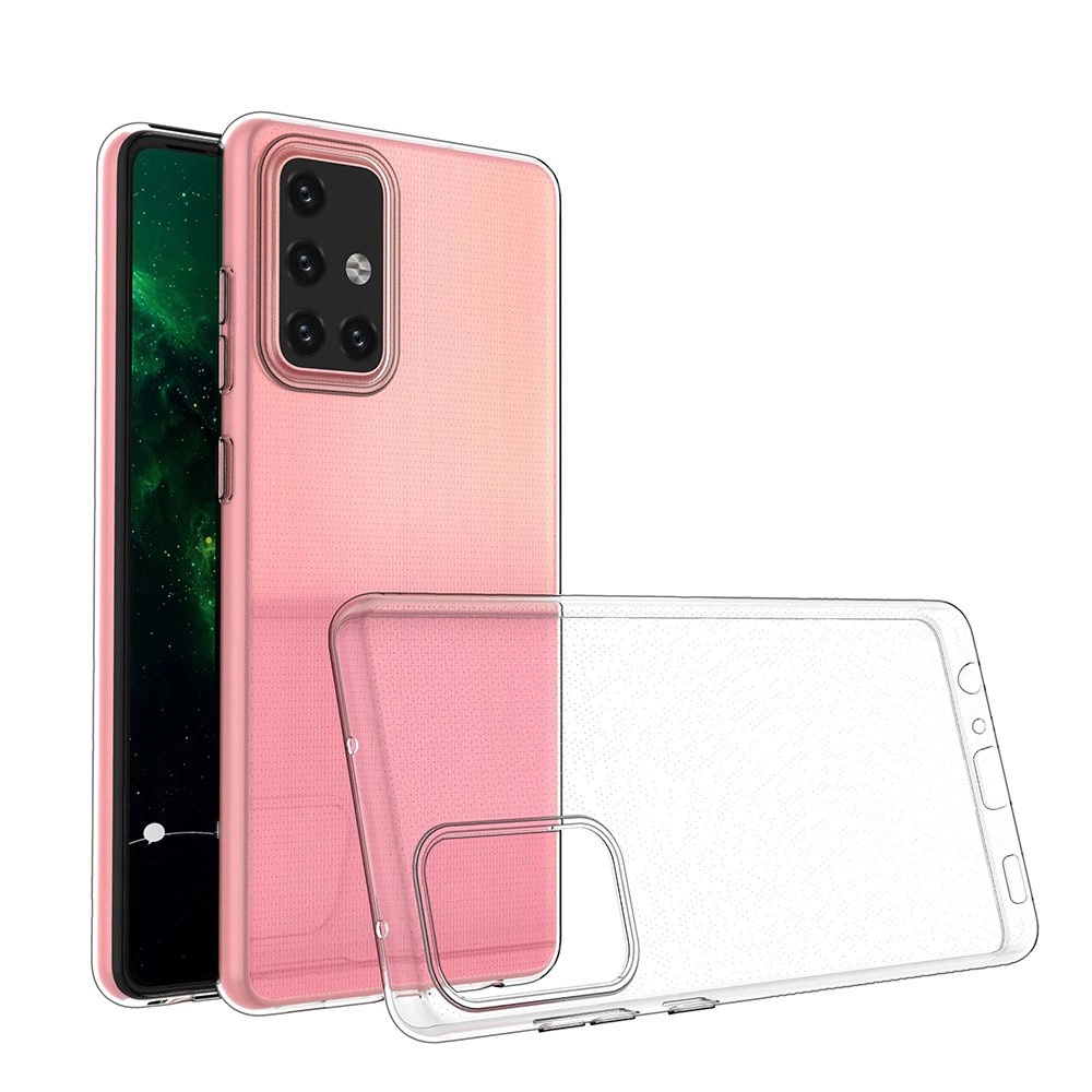 Ultra Clear 0.5mm Case Gel TPU Cover for Samsung Galaxy A72 4G transparent