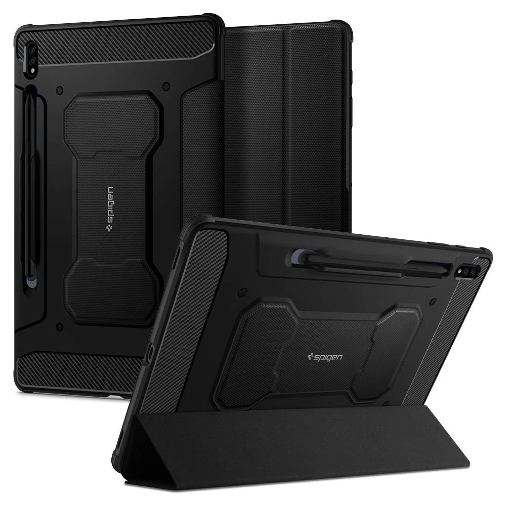 Spigen Rugged Armor Pro Case for Samsung Galaxy Tab S7 / S8 11'' - Black