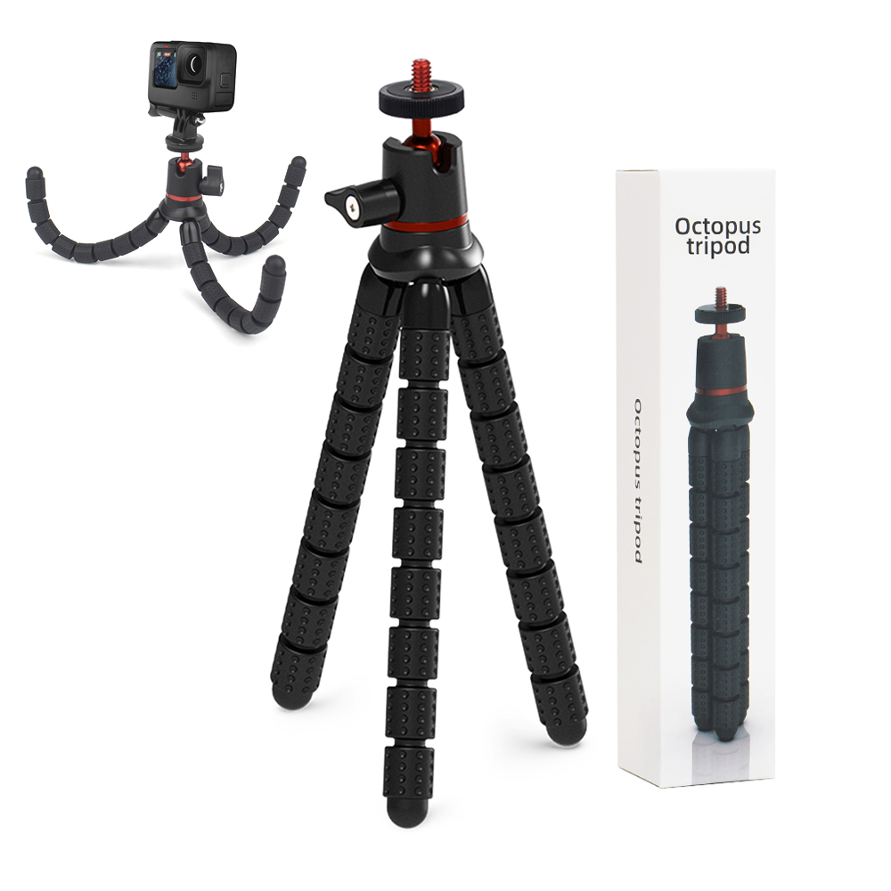 Techsuit - Octopus Tripod (JX-004) - for Phone and GoPro Action Camera