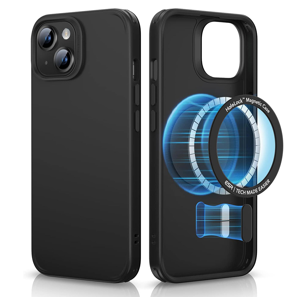 ESR - Classic Hybrid HaloLock - iPhone 14 Plus - Black