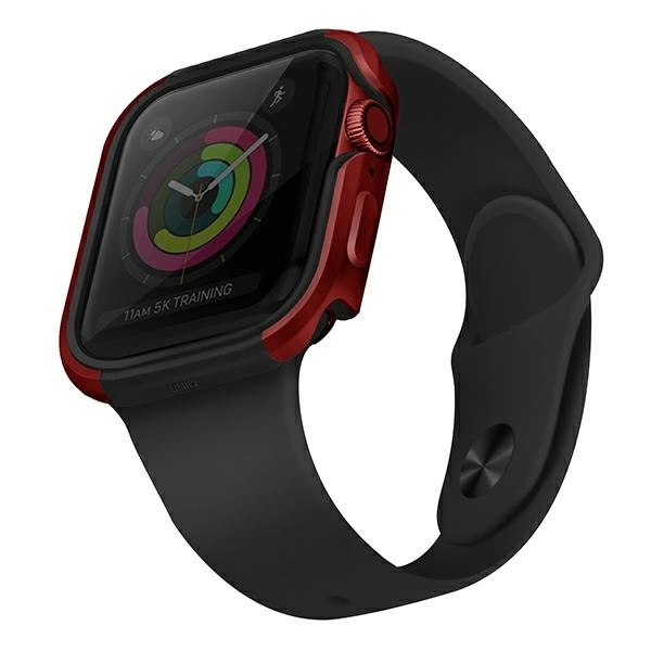 Uniq Valencia case for Apple Watch 4 / 5 / 6 / SE 44mm - red