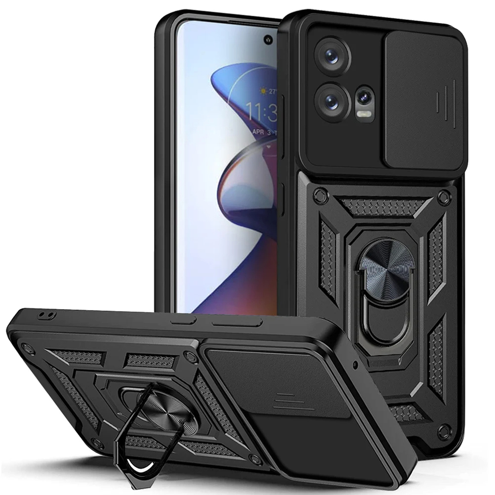 Techsuit - CamShield Series - Motorola Edge 30 Fusion - Black