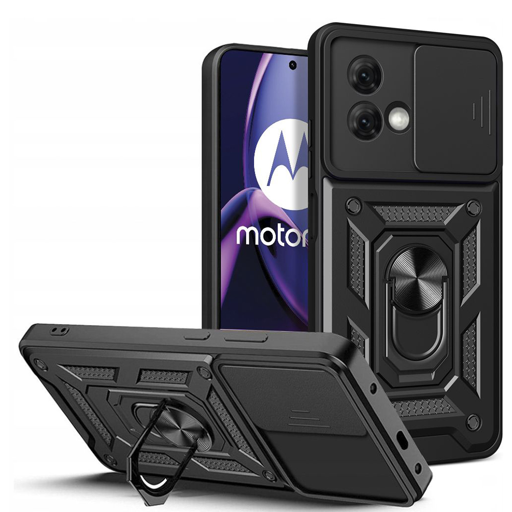 Techsuit - CamShield Series - Motorola Moto G84 - Black