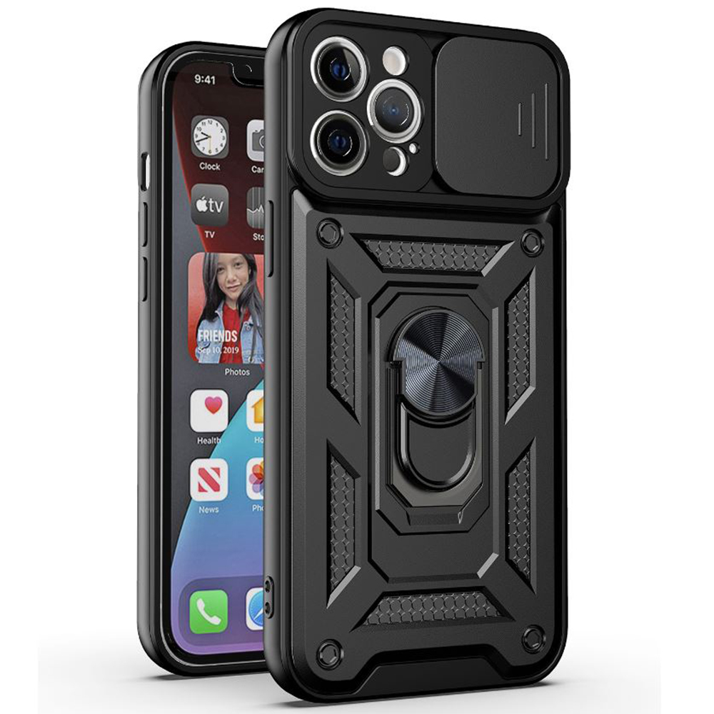 Techsuit - CamShield Series - iPhone 12 Pro Max - Black