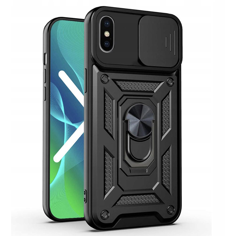 Techsuit - CamShield Series - iPhone X / iPhone XS - Black