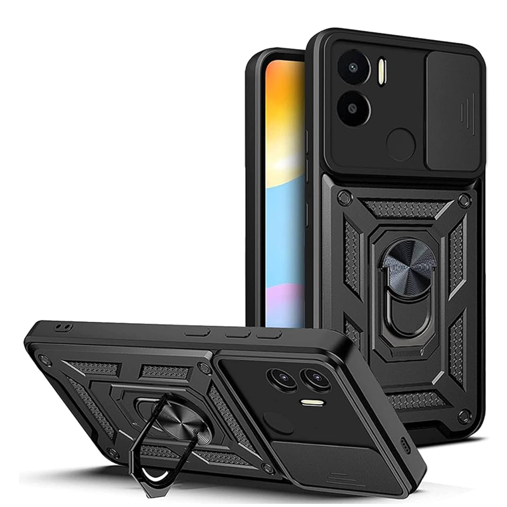 Techsuit - CamShield Series - Xiaomi Redmi A1+ / A2+ - Black