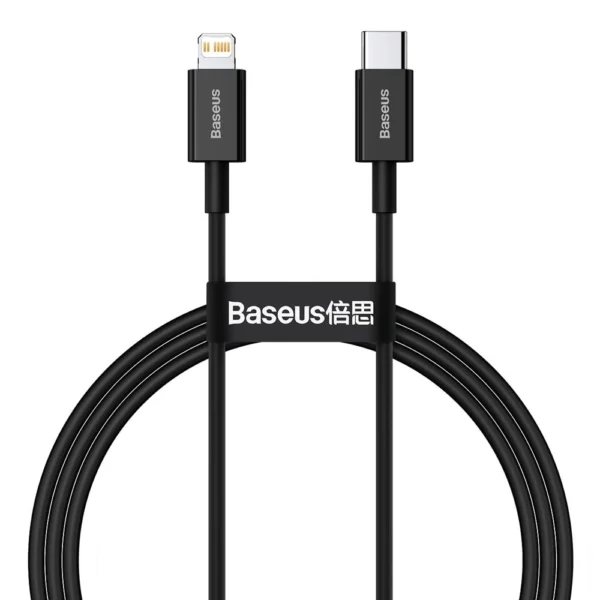 Baseus Superior Series USB-C / Lightning PD 20W 1 m cable - black