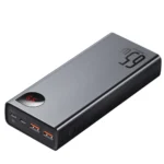 Baseus Adaman powerbank 2x USB / 1x USB Type C / 1x micro USB 20000mAh 65W Quick Charge 3.0 Power Delivery black (PPIMDA-D01)