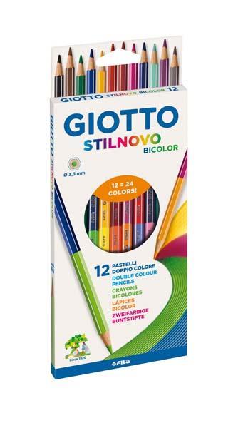 ΞΥΛΟΜΠΟΓΙΕΣ STILNOVO BICOLOR 12ΤEM 24ΧΡΩΜ GIOTTO