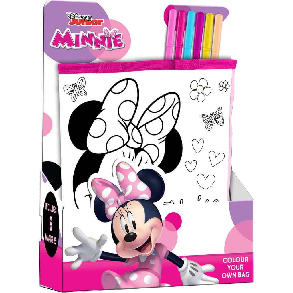 ΤΣΑΝΤΑ ΧΡΩΜΑΤΙΣΜΟΥ ΜΕ 6 ΜΑΡΚΑΔΟΡΟΥΣ MINNIE