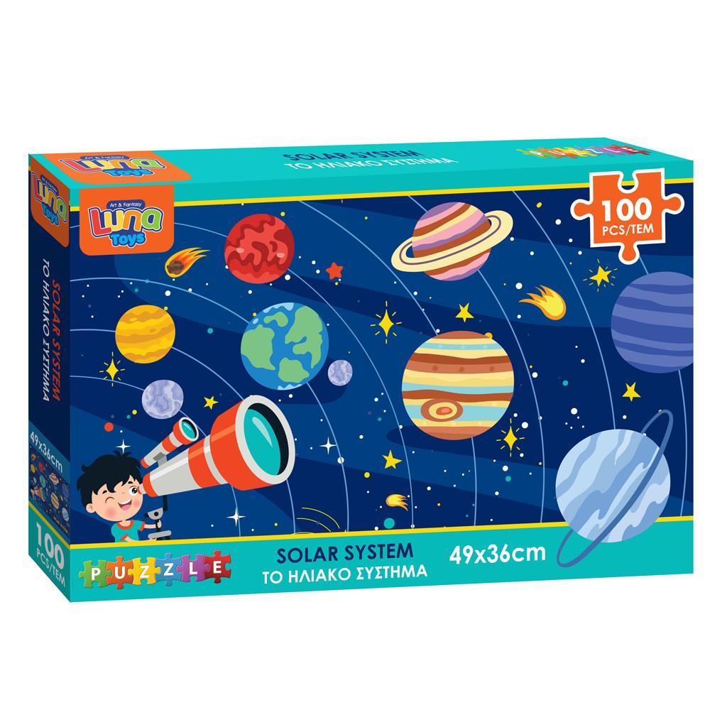 Παζλ Διάστημα Luna Toys