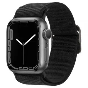 Spigen Fit Lite Strap for Apple Watch 4/5/6/7/8/9/SE/Ultra (42/44/45/49 mm) - Black