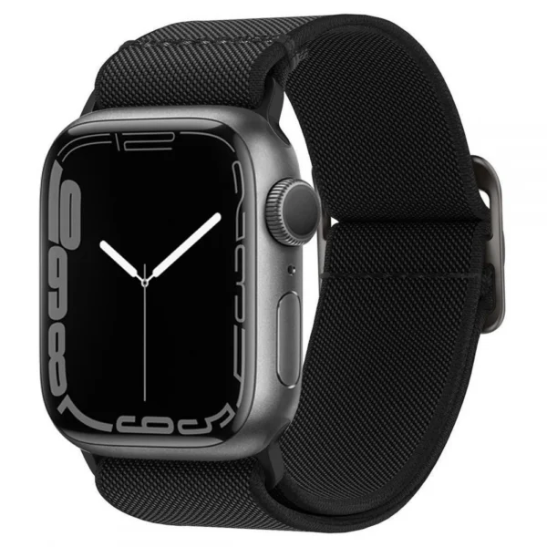 Spigen Fit Lite Strap for Apple Watch 4/5/6/7/8/9/SE/Ultra (42/44/45/49 mm) - Black