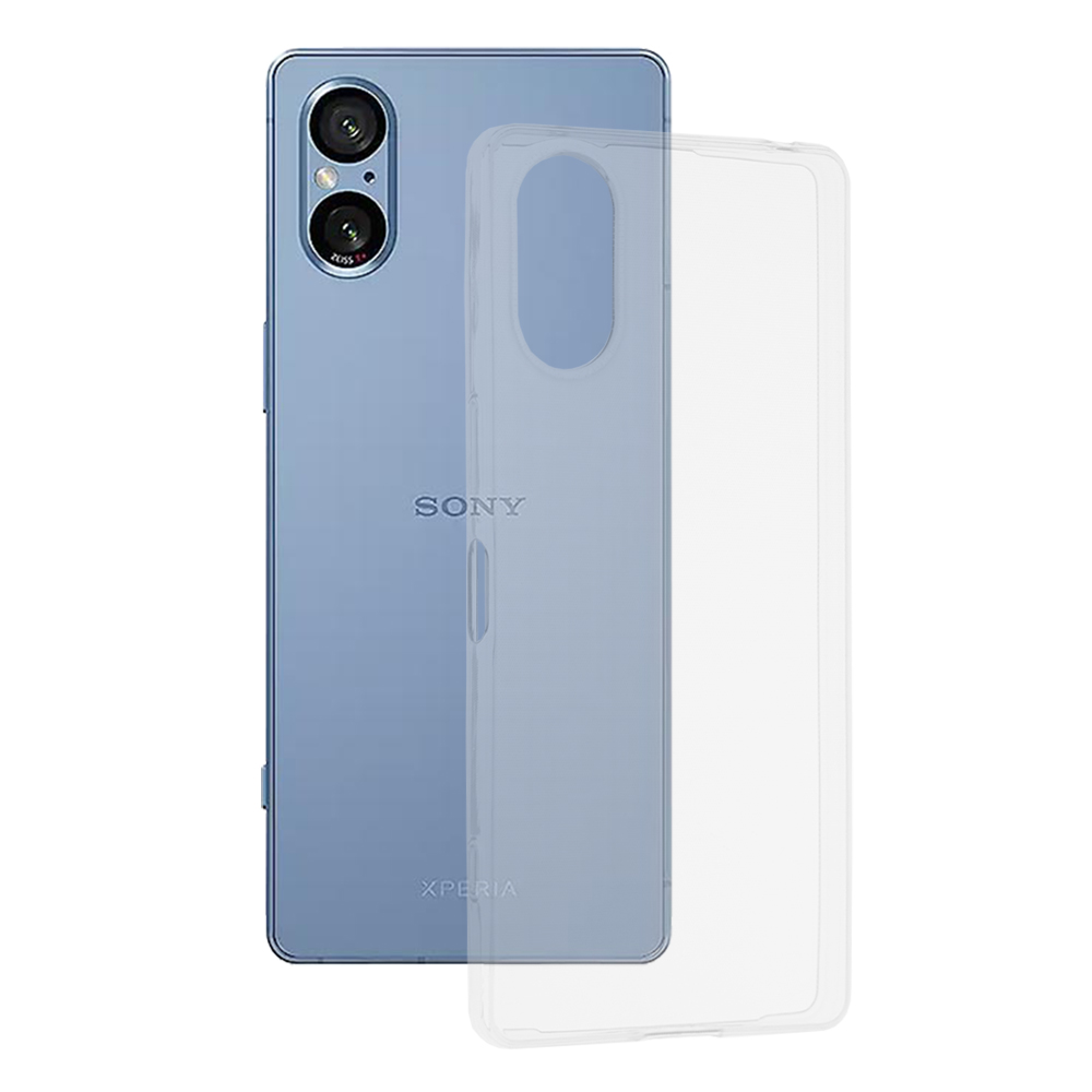 Techsuit - Clear Silicone - Sony Xperia 5 V - Transparent