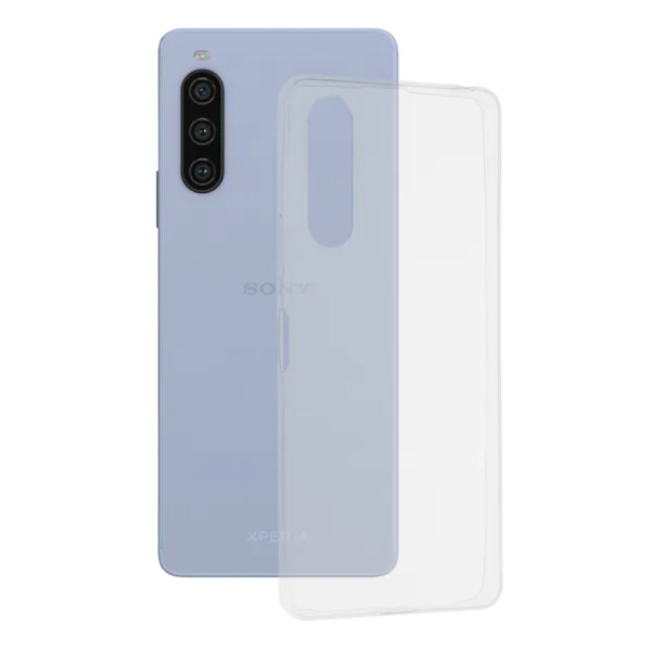 Techsuit - Clear Silicone - Sony Xperia 10 V - Transparent