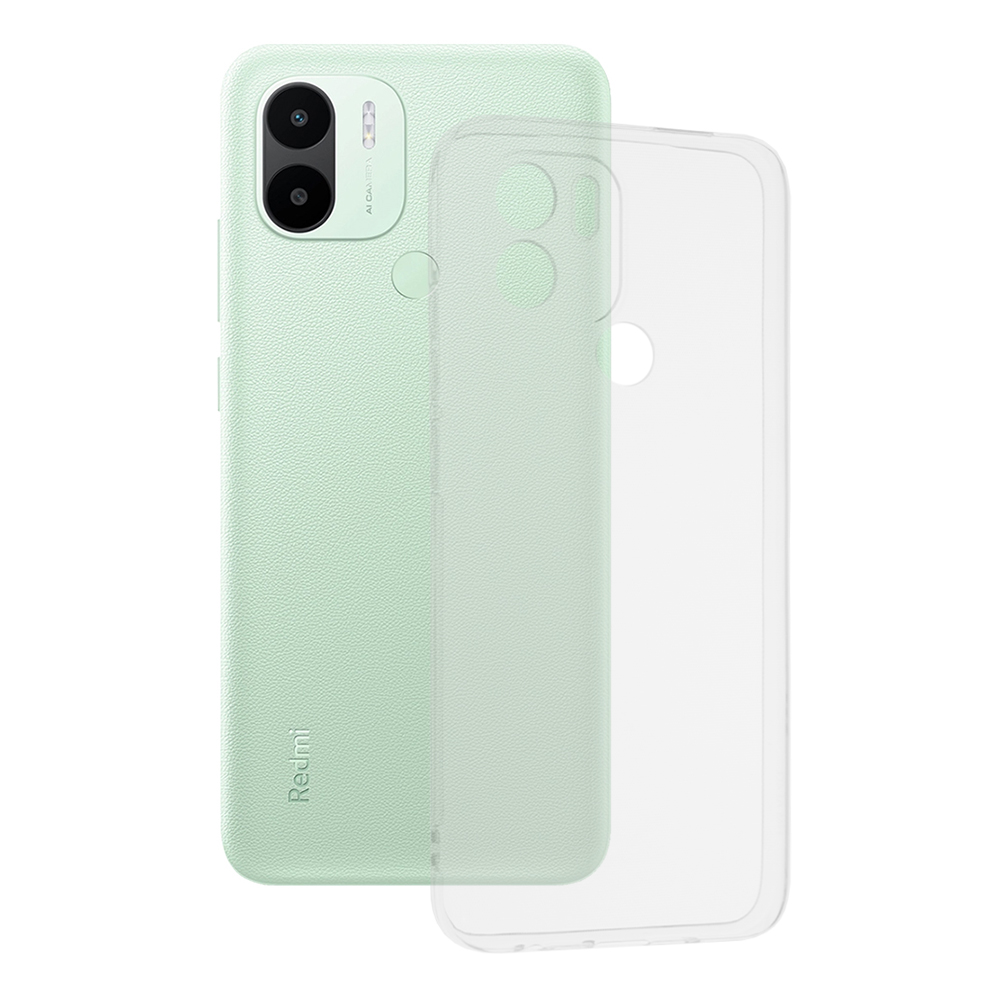 Techsuit - Clear Silicone - Xiaomi Redmi A1+ / A2+ - Transparent