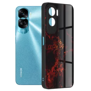 Techsuit - Glaze Series - Honor 90 Lite - Red Nebula