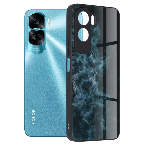 Techsuit - Glaze Series - Honor 90 Lite - Blue Nebula