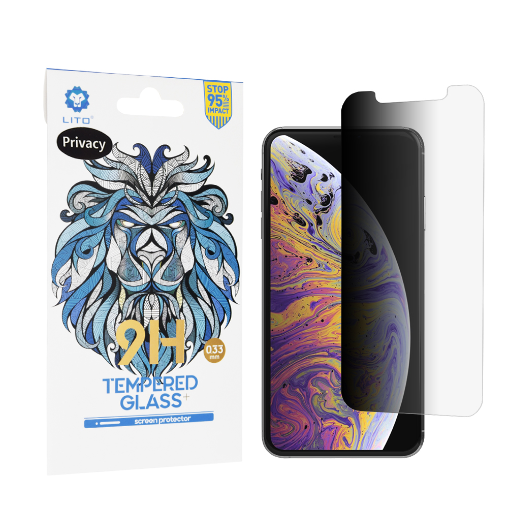 Lito - 2.5D Classic Glass - iPhone XS Max / iPhone 11 Pro Max - Privacy