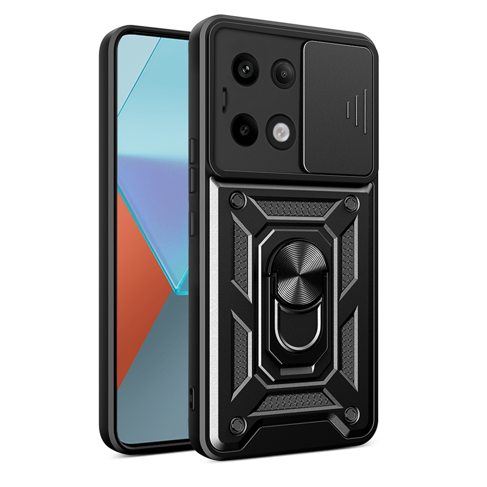 Techsuit - CamShield Series - Xiaomi Redmi Note 13 Pro 5G / Poco X6 - Black