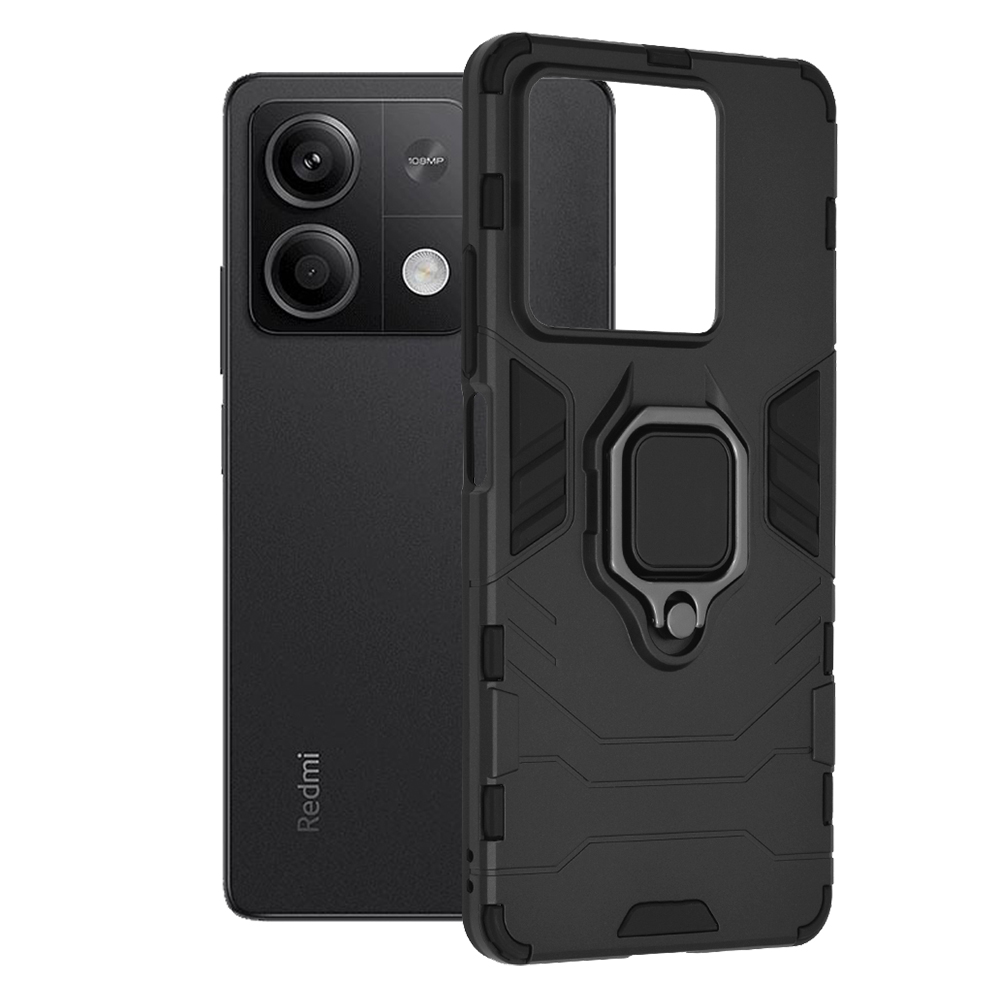 Techsuit - Silicone Shield - Xiaomi Redmi Note 13 5G - Black