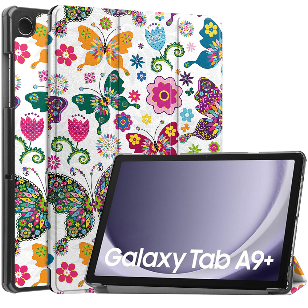 Techsuit - FoldPro - Samsung Galaxy Tab A9 Plus - Butterfly