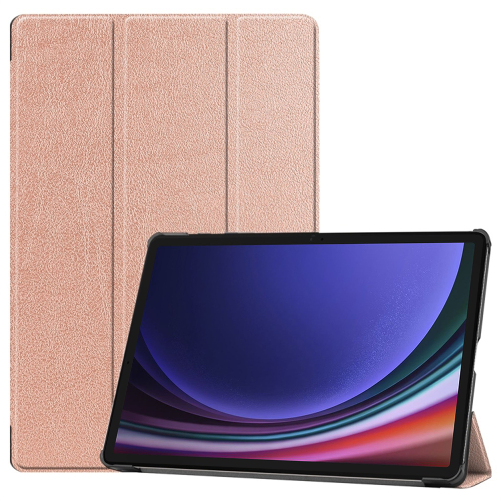 Techsuit - FoldPro - Samsung Galaxy Tab S9 Plus / S9 FE Plus / S10 Plus - Rose Gold