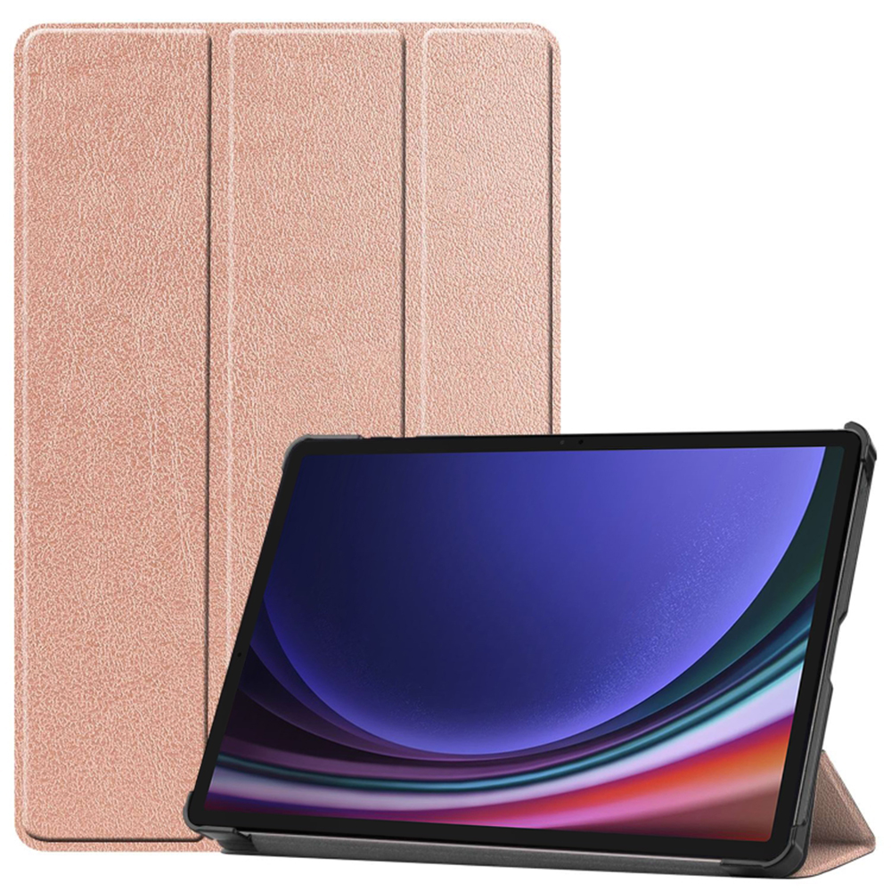 Techsuit - FoldPro - Samsung Galaxy Tab S9 / S9 FE - Rose Gold