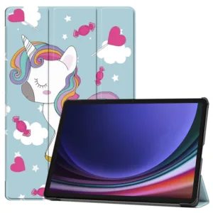 Techsuit - FoldPro - Samsung Galaxy Tab S9 / S9 FE - Unicorn