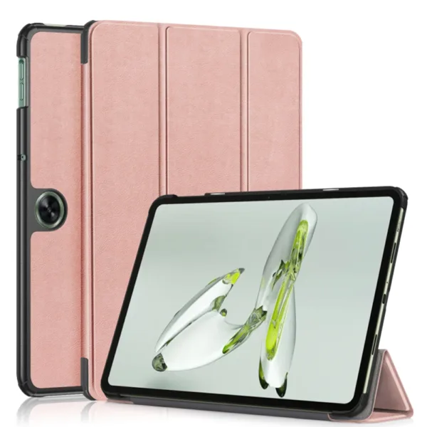 Techsuit - FoldPro - OnePlus Pad Go / Oppo Pad Air2 / Oppo Pad Neo - Rose Gold