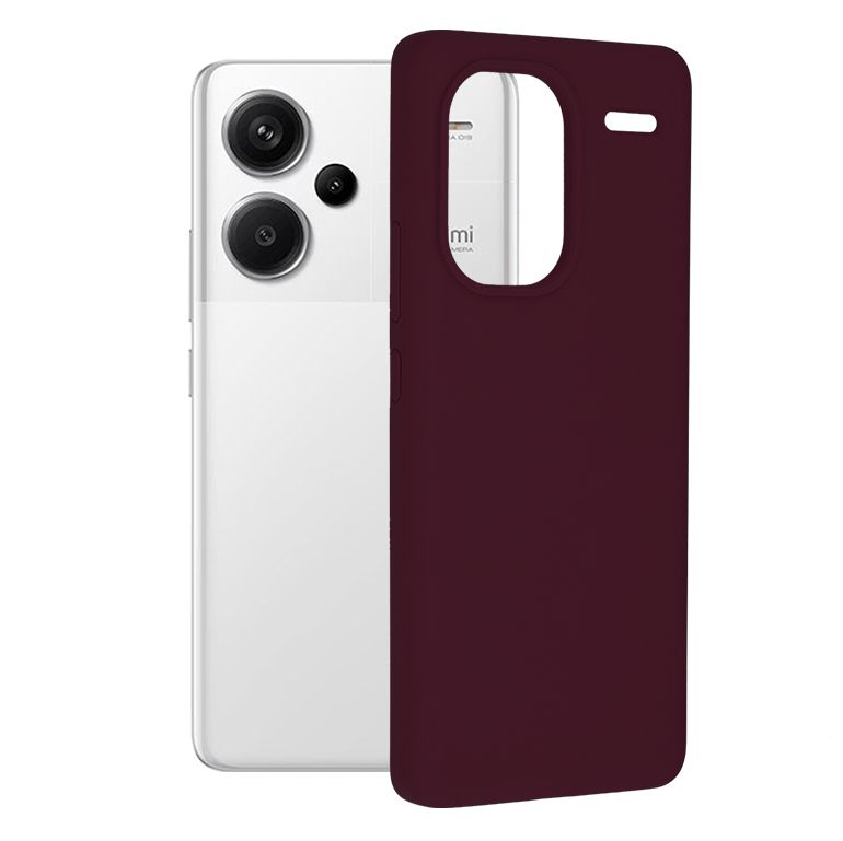 Techsuit - Soft Edge Silicone - Xiaomi Redmi Note 13 Pro+ 5G - Plum Violet