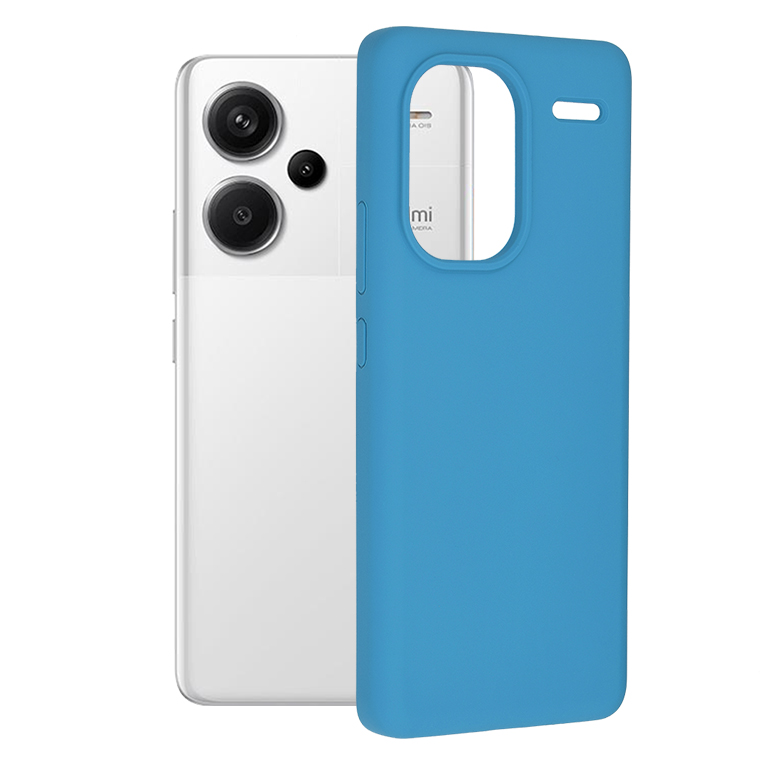 Techsuit - Soft Edge Silicone - Xiaomi Redmi Note 13 Pro+ 5G - Denim Blue