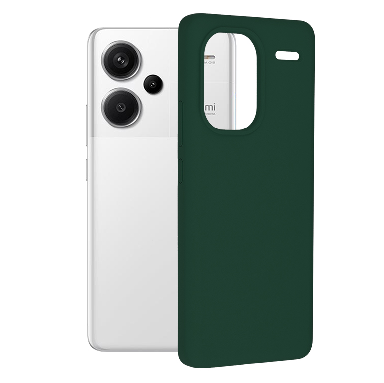 Techsuit - Soft Edge Silicone - Xiaomi Redmi Note 13 Pro+ 5G - Dark Green