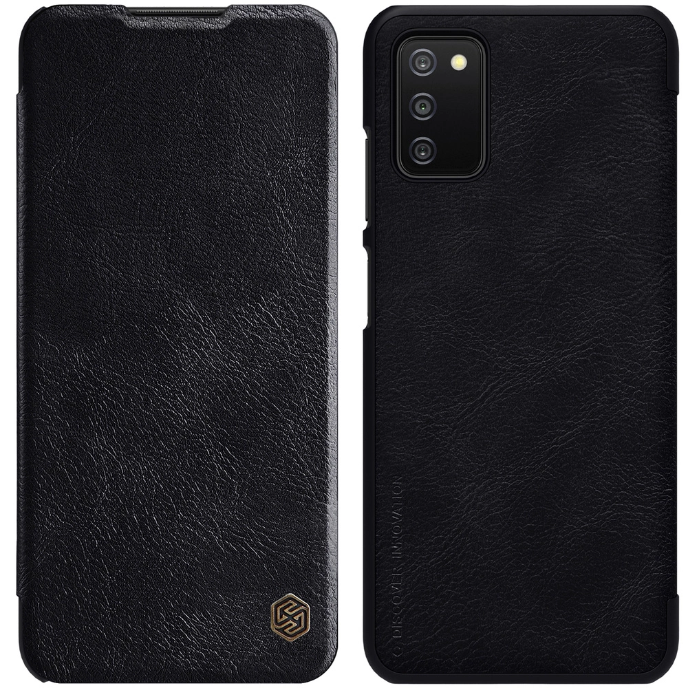 Nillkin Qin leather holster case for Samsung Galaxy A03s black