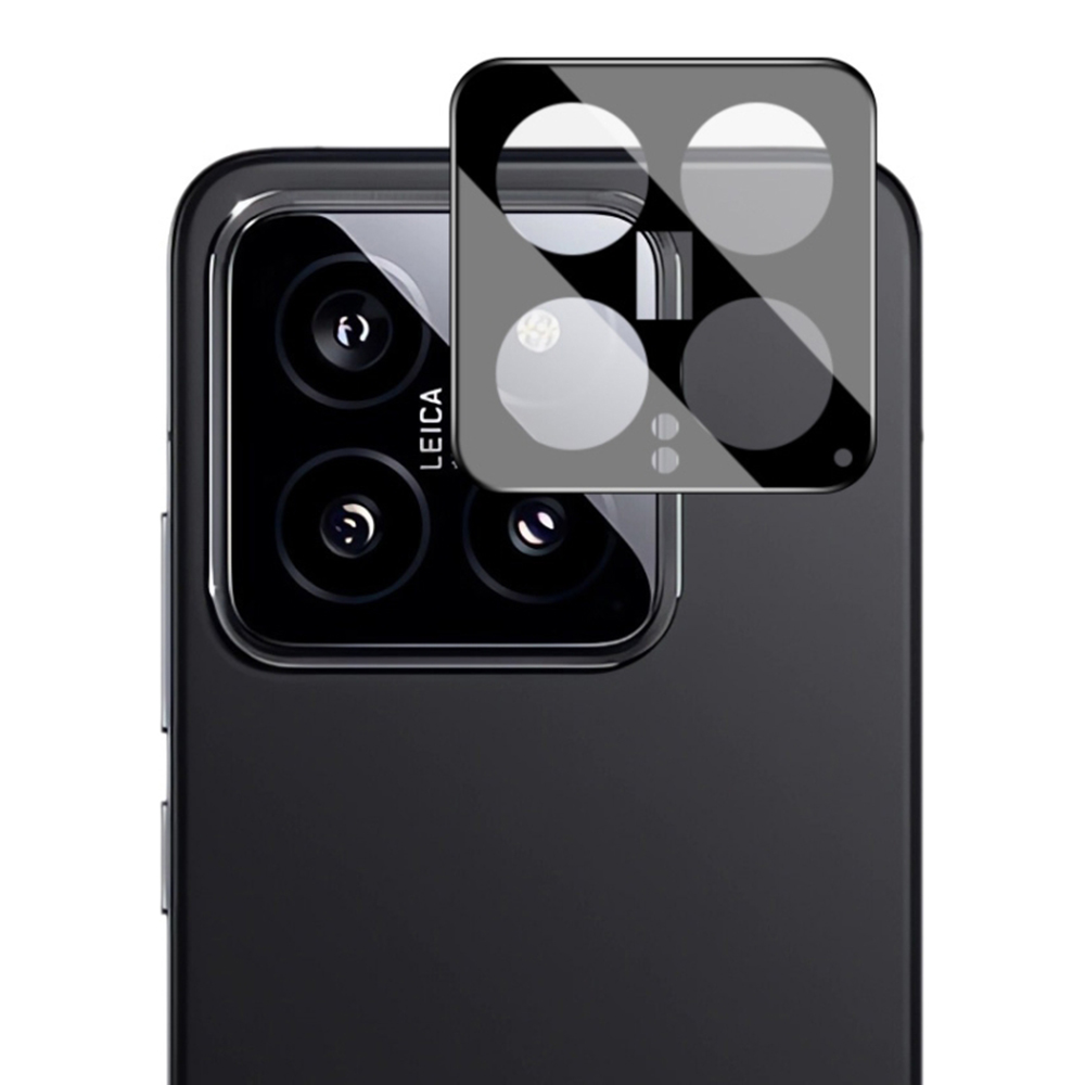 Techsuit - Full Camera Glass - Xiaomi 14 - Black