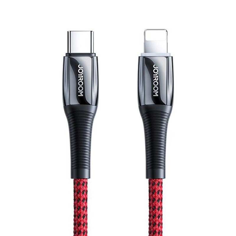 Joyroom S-1224K2 USB-C / Lightning PD cable 20W 2.4A 1.2m - red