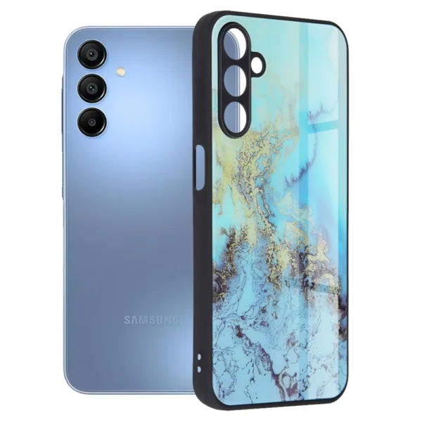 Techsuit - Glaze Series - Samsung Galaxy A15 4G / A15 5G - Blue Ocean