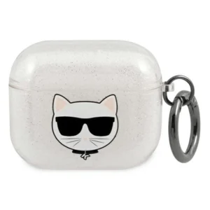 Karl Lagerfeld KLA3UCHGS AirPods 3 cover srebrny/silver Glitter Choupette