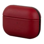 Uniq Terra Genuine Leather case for AirPods Pro - red