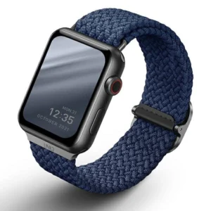 Uniq Aspen Braided Strap for Apple Watch 1/2/3/4/5/6/7/8/SE/SE2 40/38/41mm - Blue