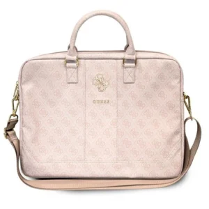 Guess 4G Big Logo bag for a 16'' laptop - pink